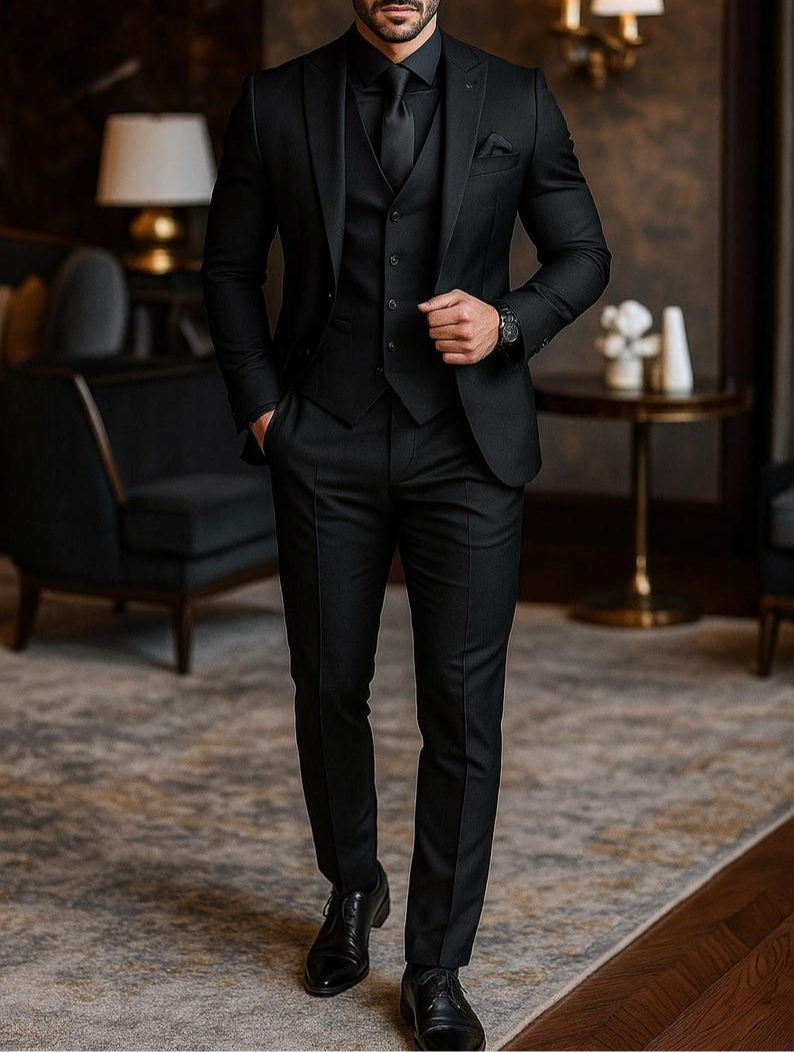 Men Formal Wear Wedding - Men 3 Piece Suit Wedding Tuxedo