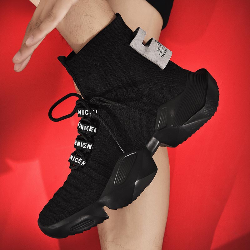 Men'S Hip Formal Wear - Plus Size Hightop High-soled Men Sport