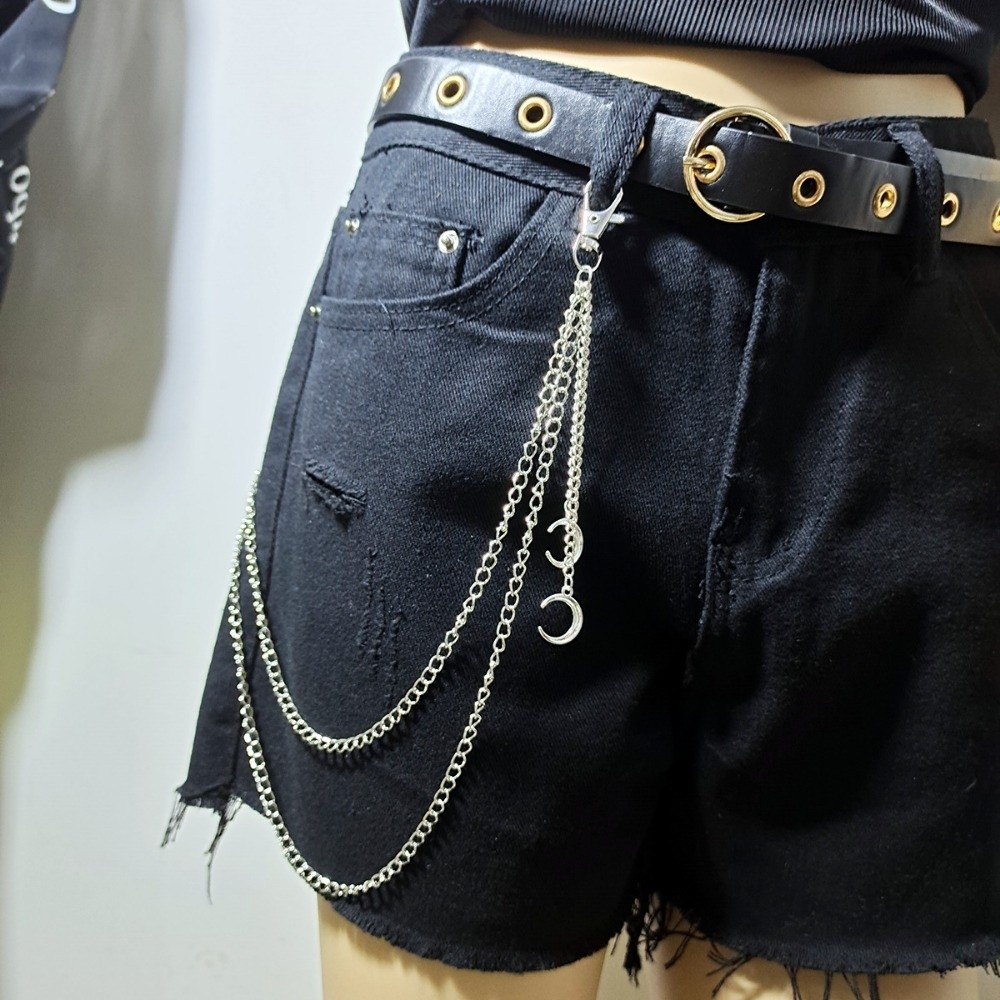 Men'S Hip Formal Wear - Gothic Punk Street Keychains Chain Skull