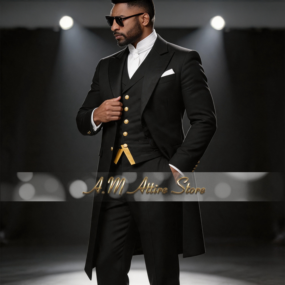 Formal Wear For Men In Wedding - Wedding Suit for Men Blue 3-Piece