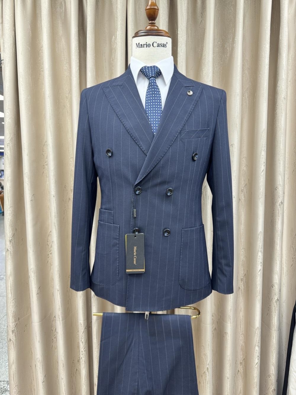 2026 New Striped Suit Set 2 Pi - Elegant Formal Men'S Wear のレビューと価格