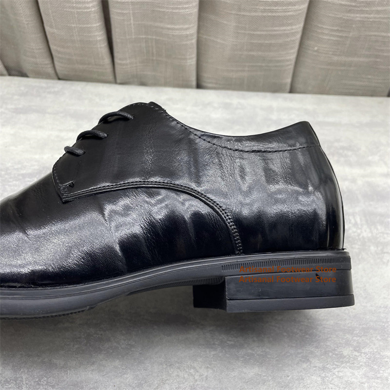 Men's Black Leather Oxford Sho - Men'S Formal Office Wear Shoes のレビューと価格