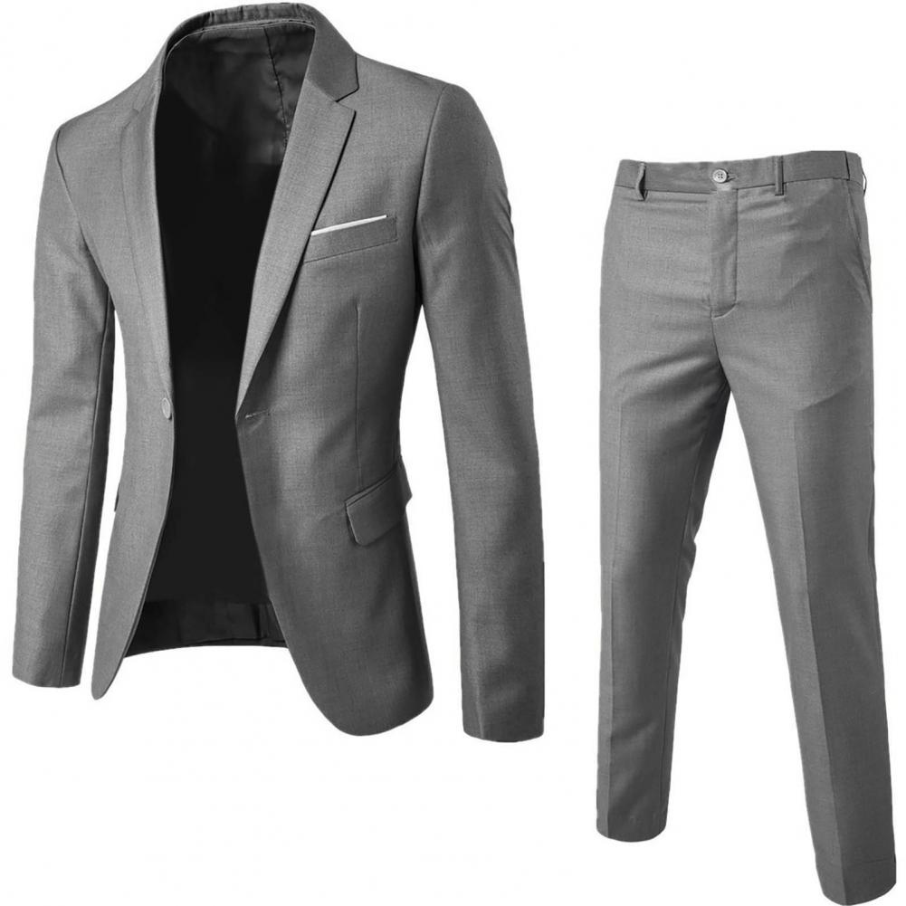 Men Pants Set Groom Wedding Bl - Men Formal Wear Wedding のレビューと価格