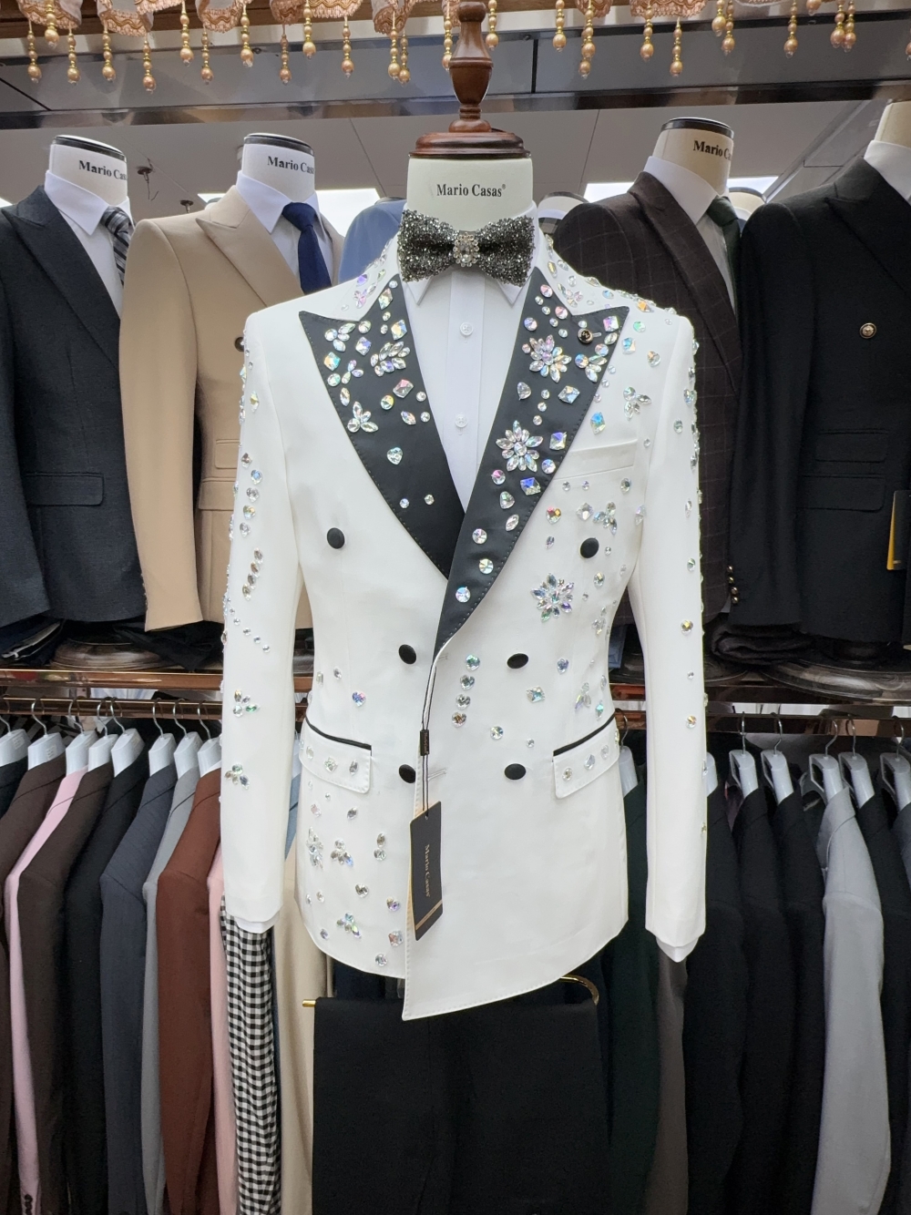 2025 Sparkly In Stock Crystals - Elegant Formal Men'S Wear のレビューと価格