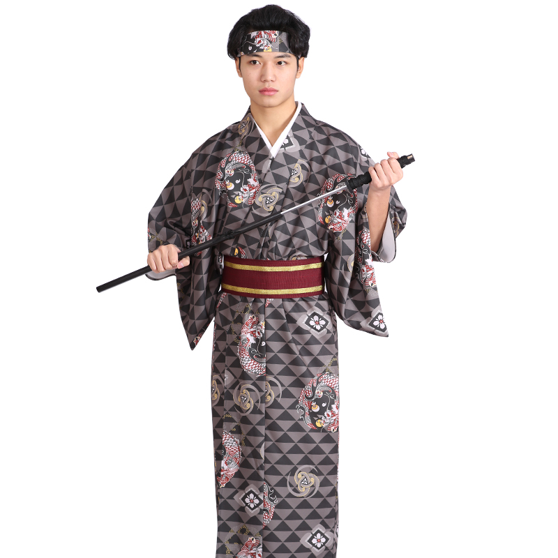 Asian Ethnic New Design Kimono - Traditional Japanese Men'S Formal Wear のレビューと価格