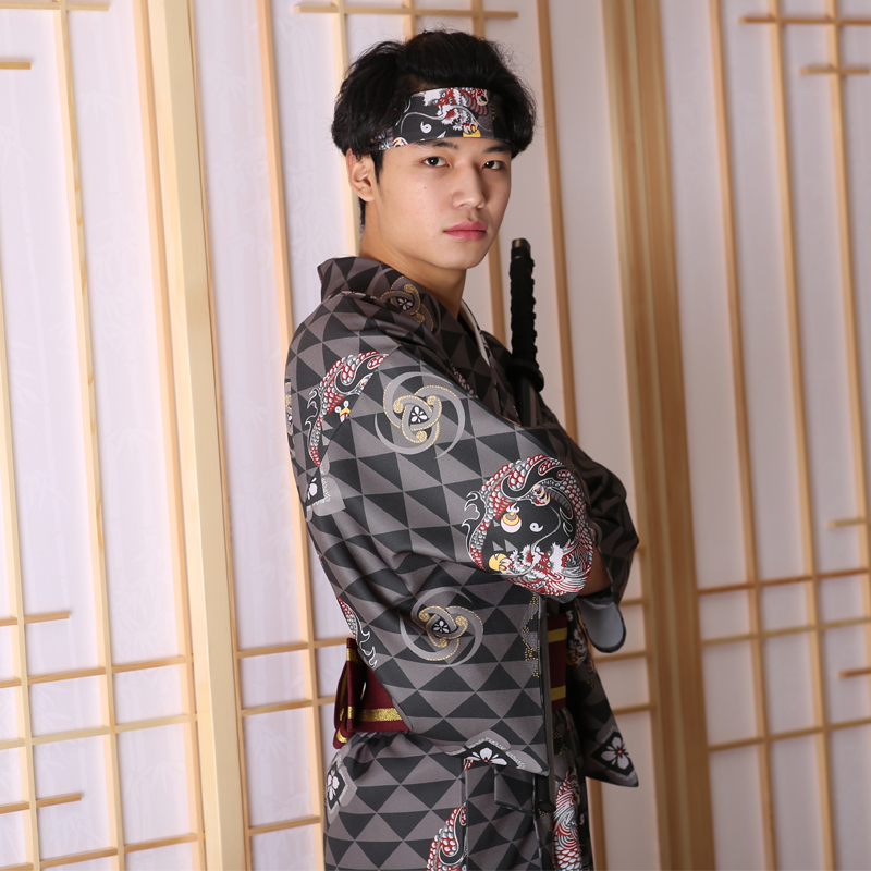 Asian Ethnic New Design Kimono - Traditional Japanese Men'S Formal Wear のレビューと価格