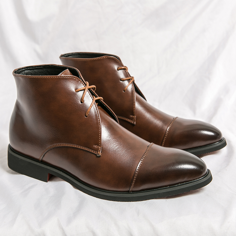 English Style Men's Genuine Le - Men'S Formal Style のレビューと価格