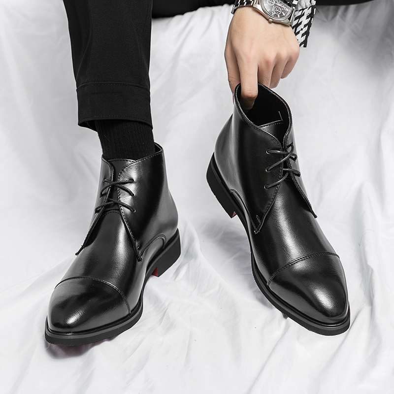English Style Men's Genuine Le - Men'S Formal Style のレビューと価格