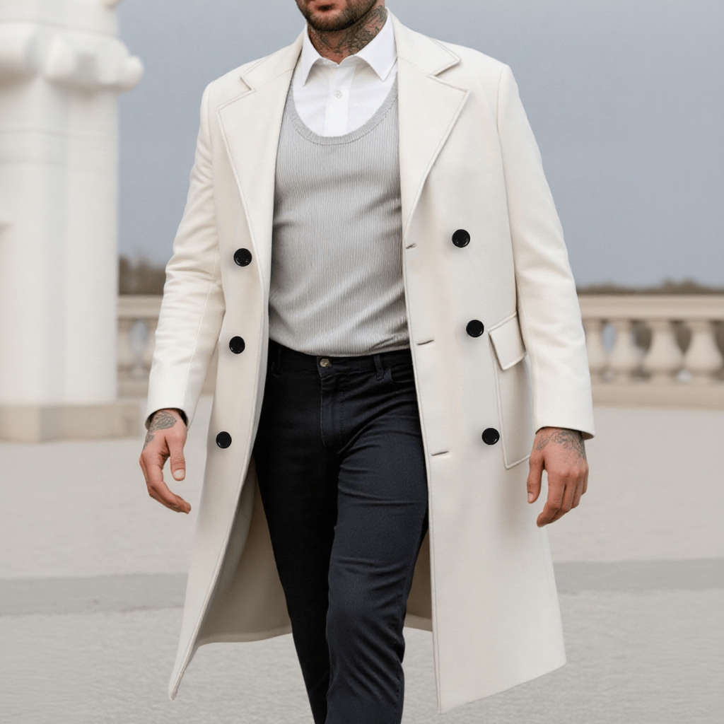 Men's Classic Double-Breasted  - Men'S Formal Wear In Winter のレビューと価格