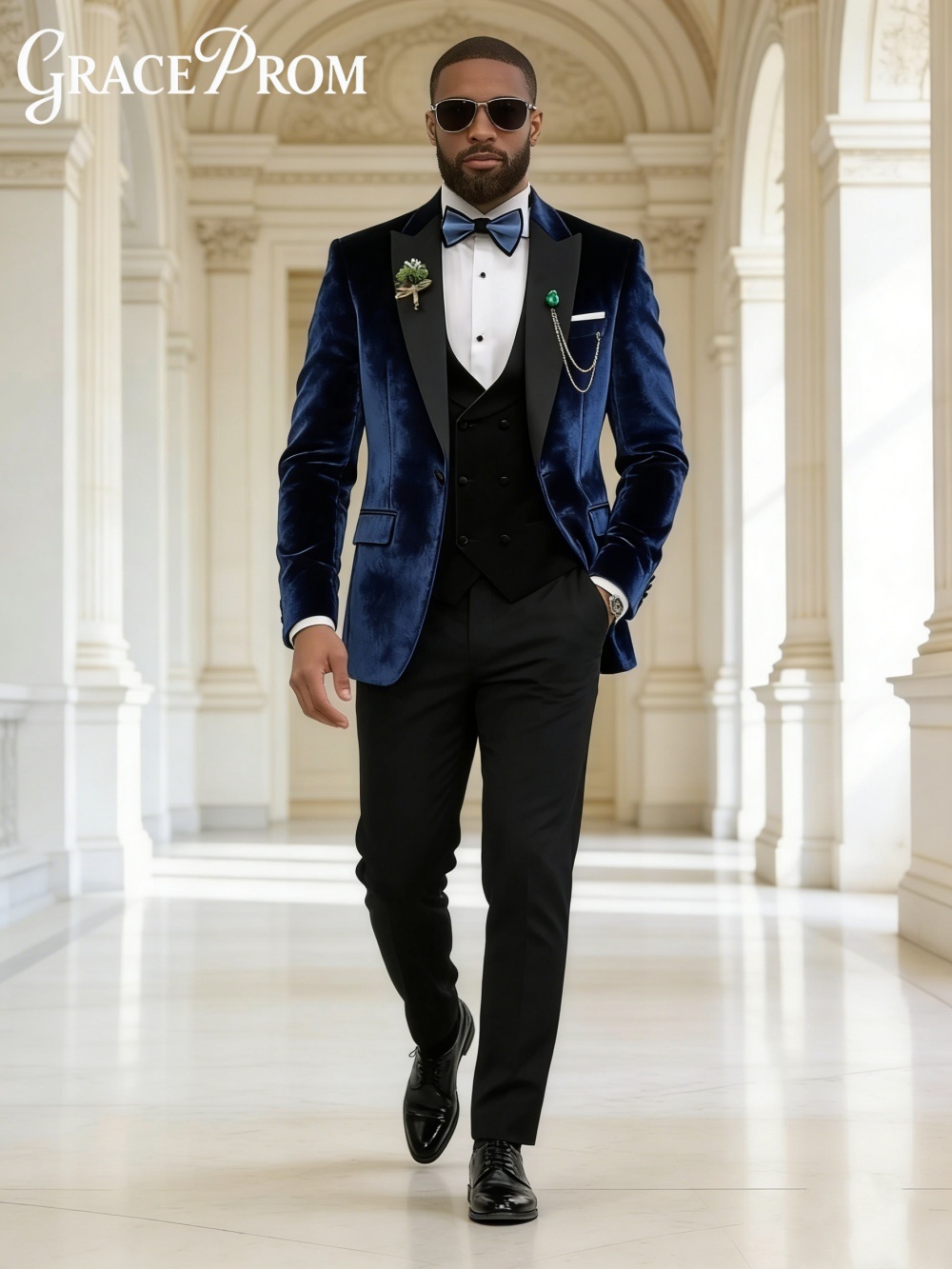 Luxurious Velvet Autumn Winter - Men'S Formal Wear In Winter のレビューと価格