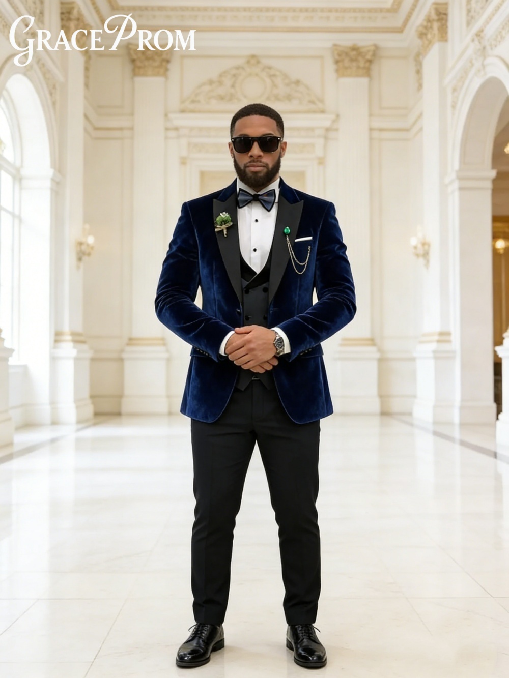 Luxurious Velvet Autumn Winter - Men'S Formal Wear In Winter のレビューと価格