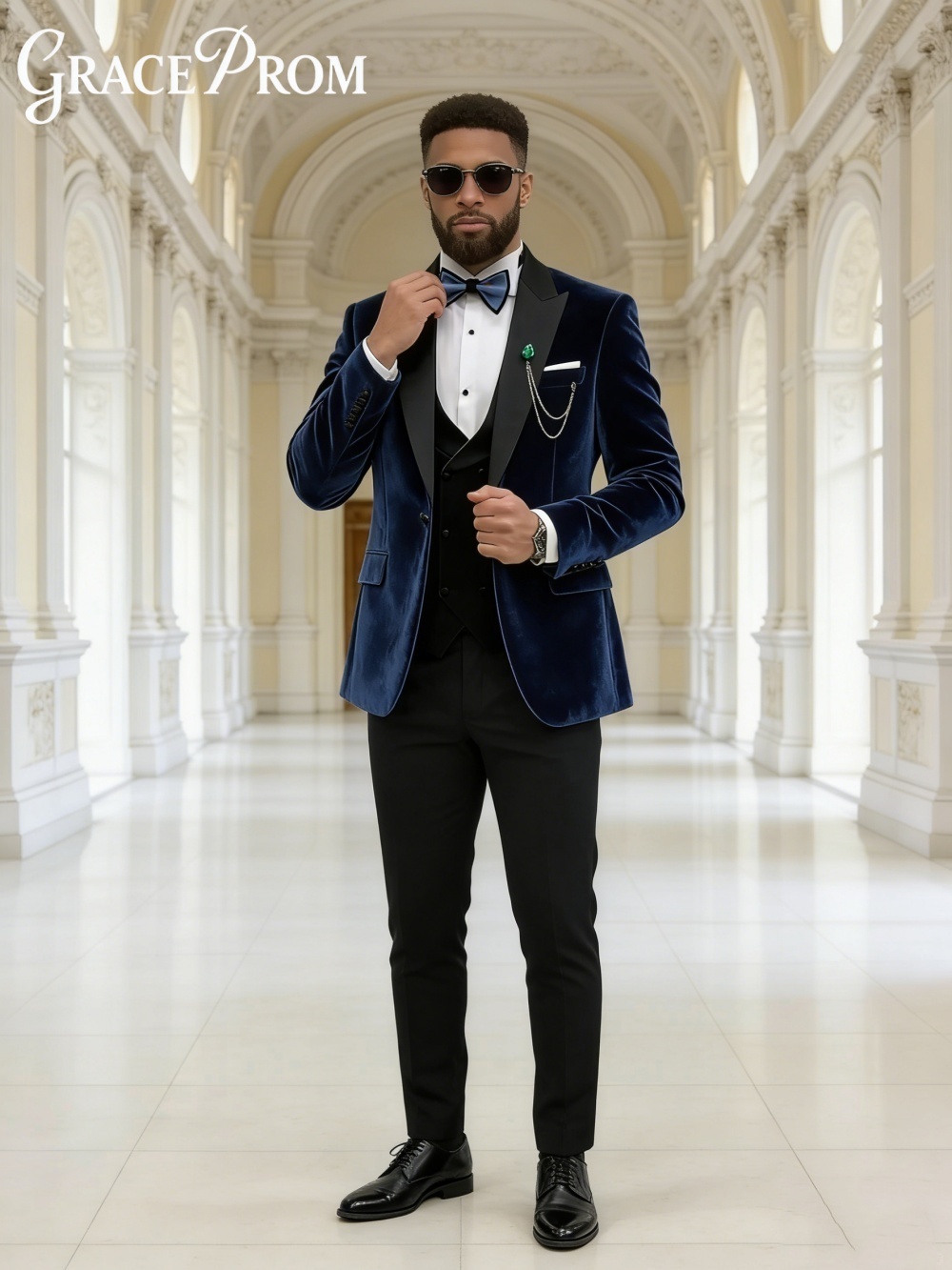Luxurious Velvet Autumn Winter - Men'S Formal Wear In Winter のレビューと価格