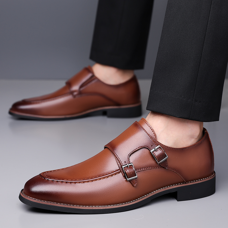 Men's Slip On Formal Leather D - Men'S Formal Office Wear Shoes のレビューと価格