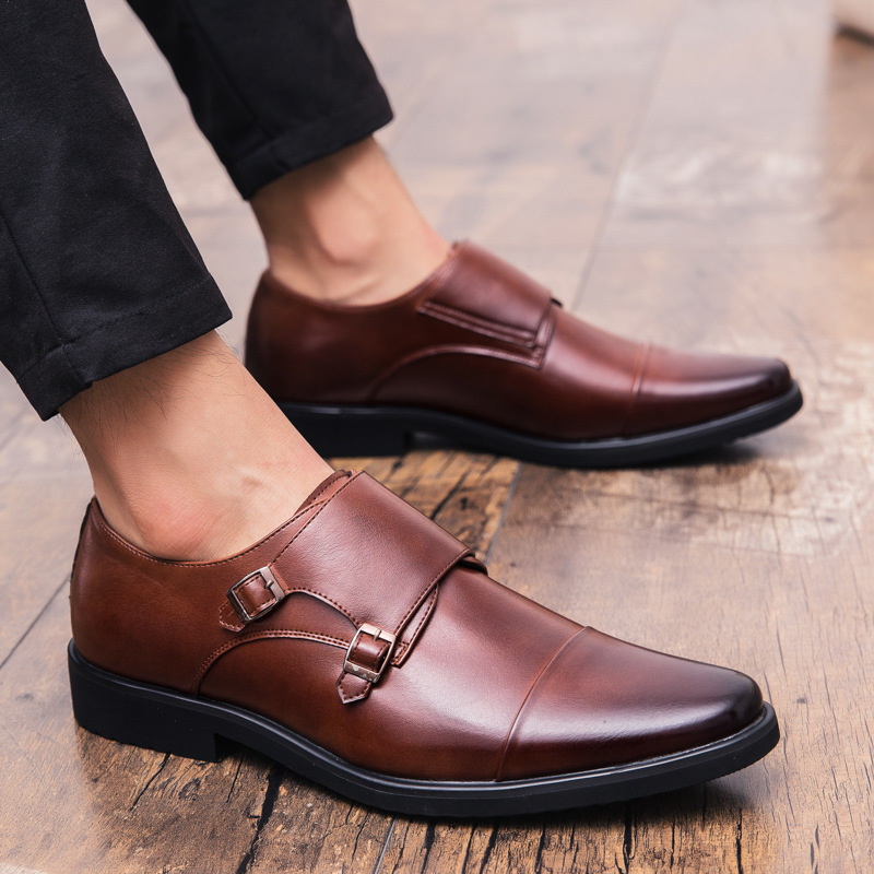 New Men Oxfords Shoes Black an - Men'S Formal Office Wear Shoes のレビューと価格