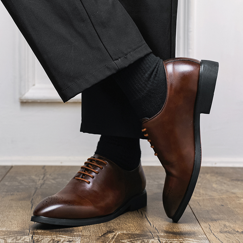 Brand Rubber Quality Anti Slip - Men'S Formal Office Wear Shoes のレビューと価格