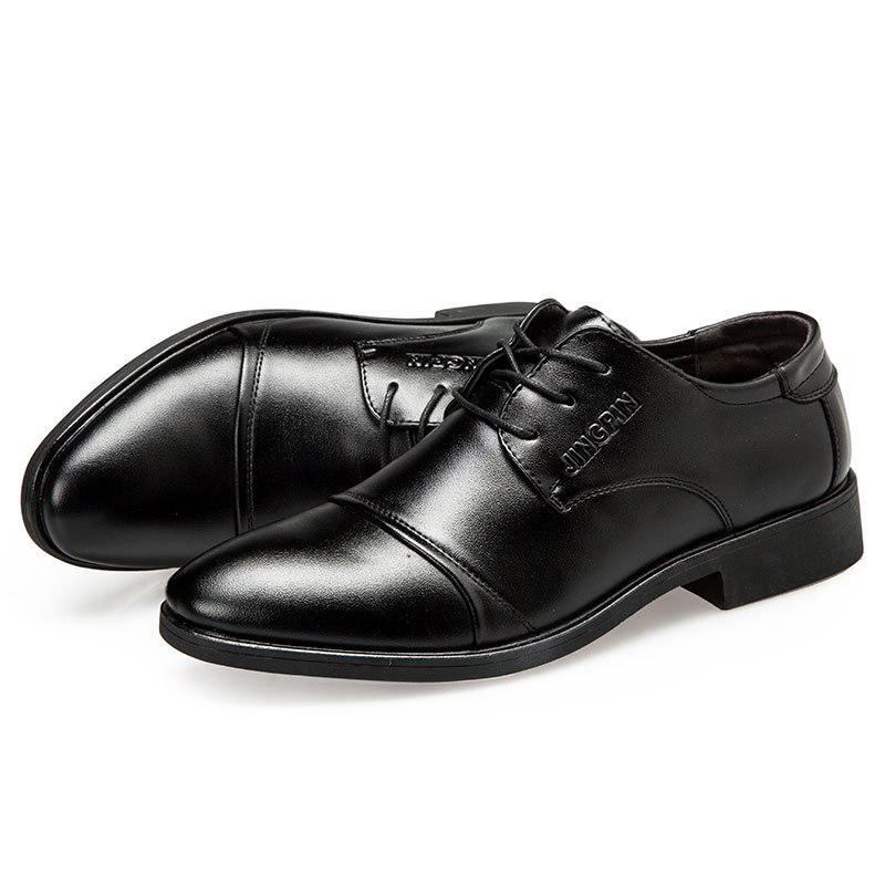 Large-sized men's leather shoe - Formal Wear For Men In Wedding のレビューと価格