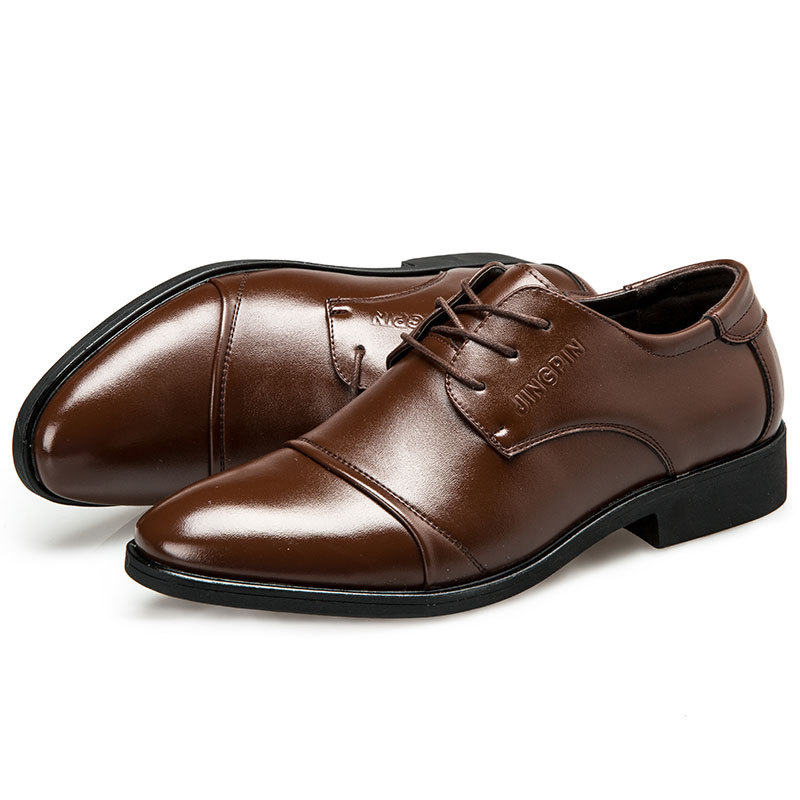 Large-sized men's leather shoe - Formal Wear For Men In Wedding のレビューと価格