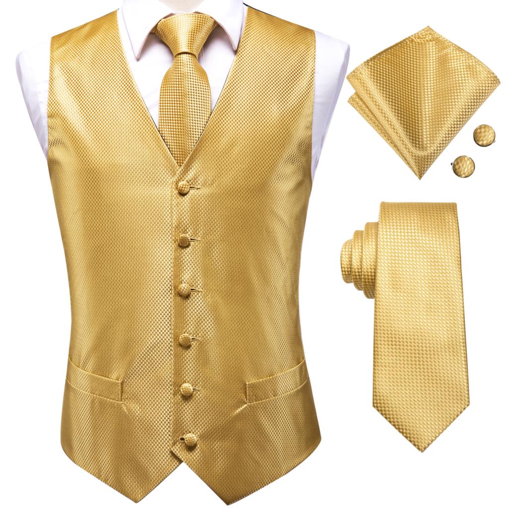 Hi-Tie XXXL Silk Mens Vests Go - Men Formal Wear Vest のレビューと価格