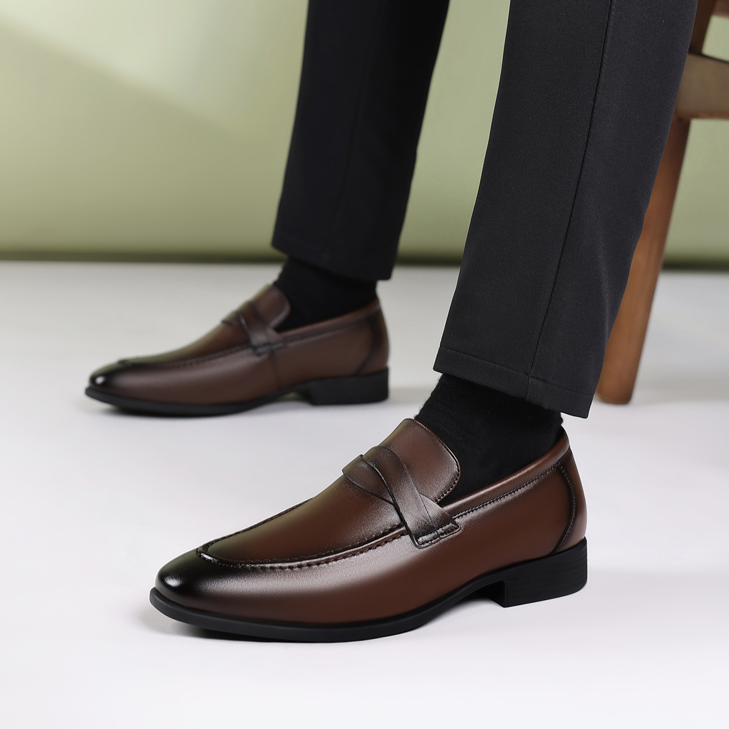 Men's leather shoes for formal - Men'S Formal Office Wear Shoes のレビューと価格