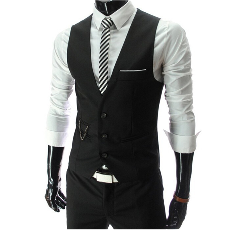 2025 New Grey Dress Vests Slim - Men Formal Wear Vest のレビューと価格
