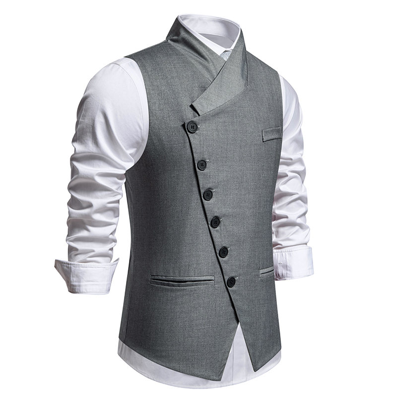 New Men's Suit Vests Fashion S - Men Formal Wear Vest のレビューと価格
