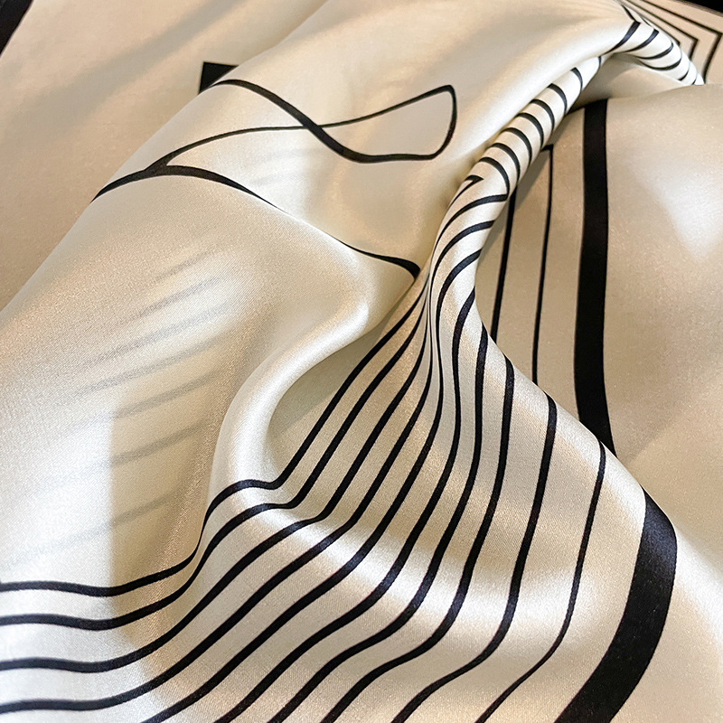 Design Shawl 100% Real Silk Sq - Silk Tie Woven のレビューと価格