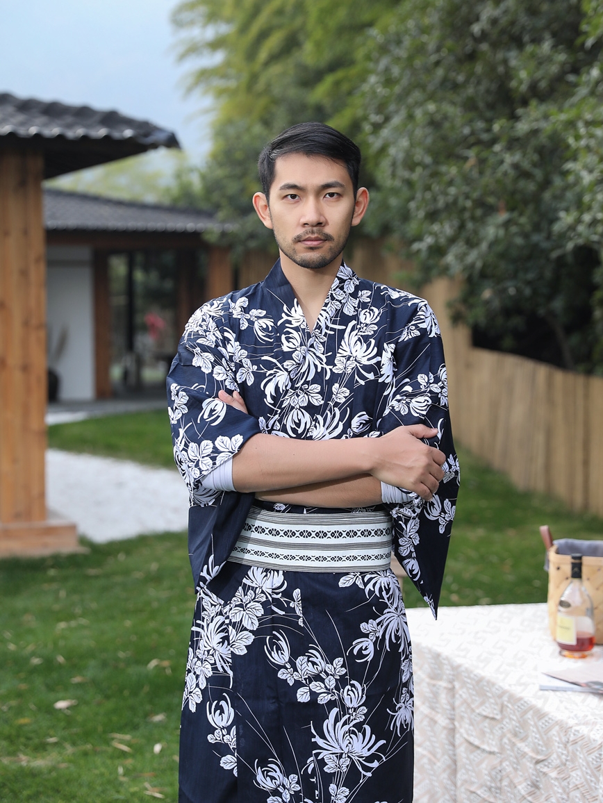 Japanese Kimono With Belt Men' - Traditional Japanese Men'S Formal Wear のレビューと価格