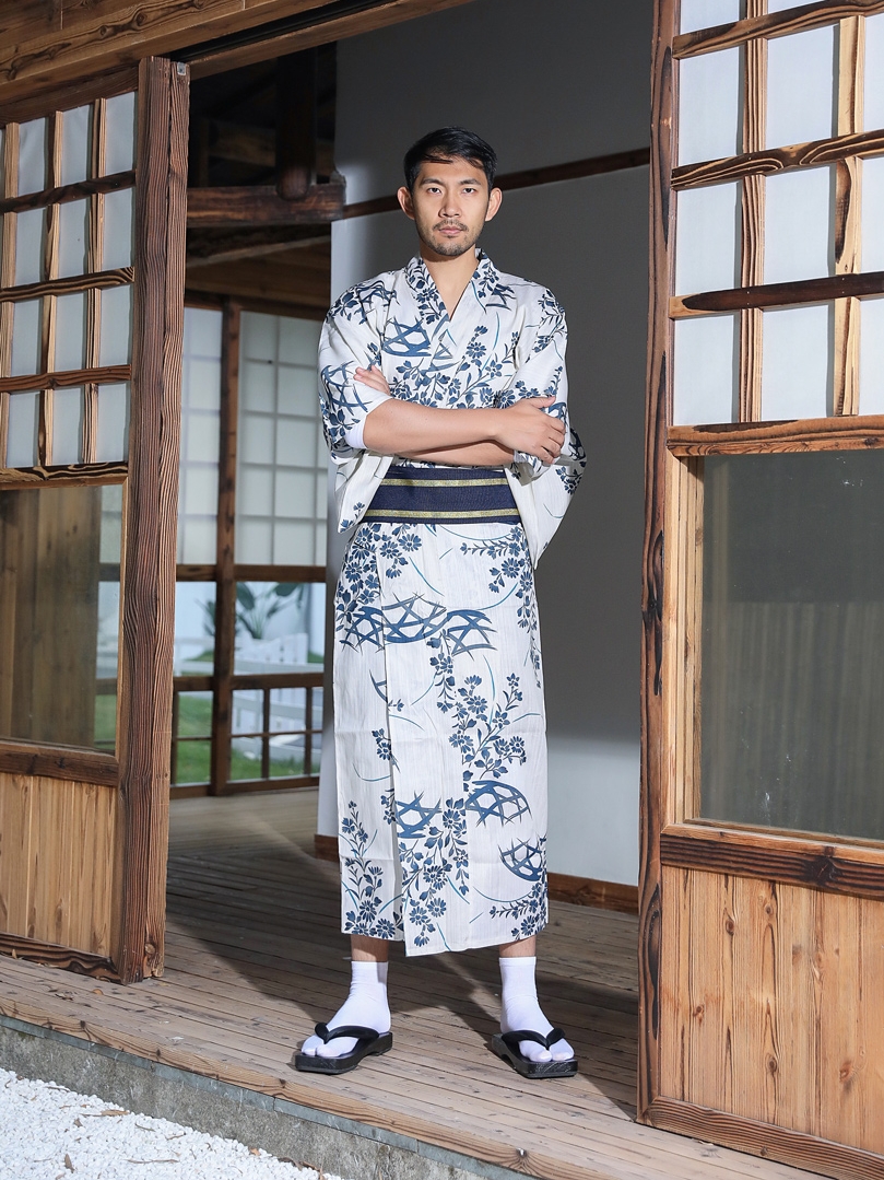 Japanese Kimono With Belt Men' - Traditional Japanese Men'S Formal Wear のレビューと価格
