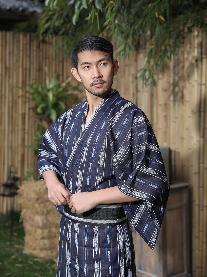 Japanese Kimono With Belt Men' - Traditional Japanese Men'S Formal Wear のレビューと価格
