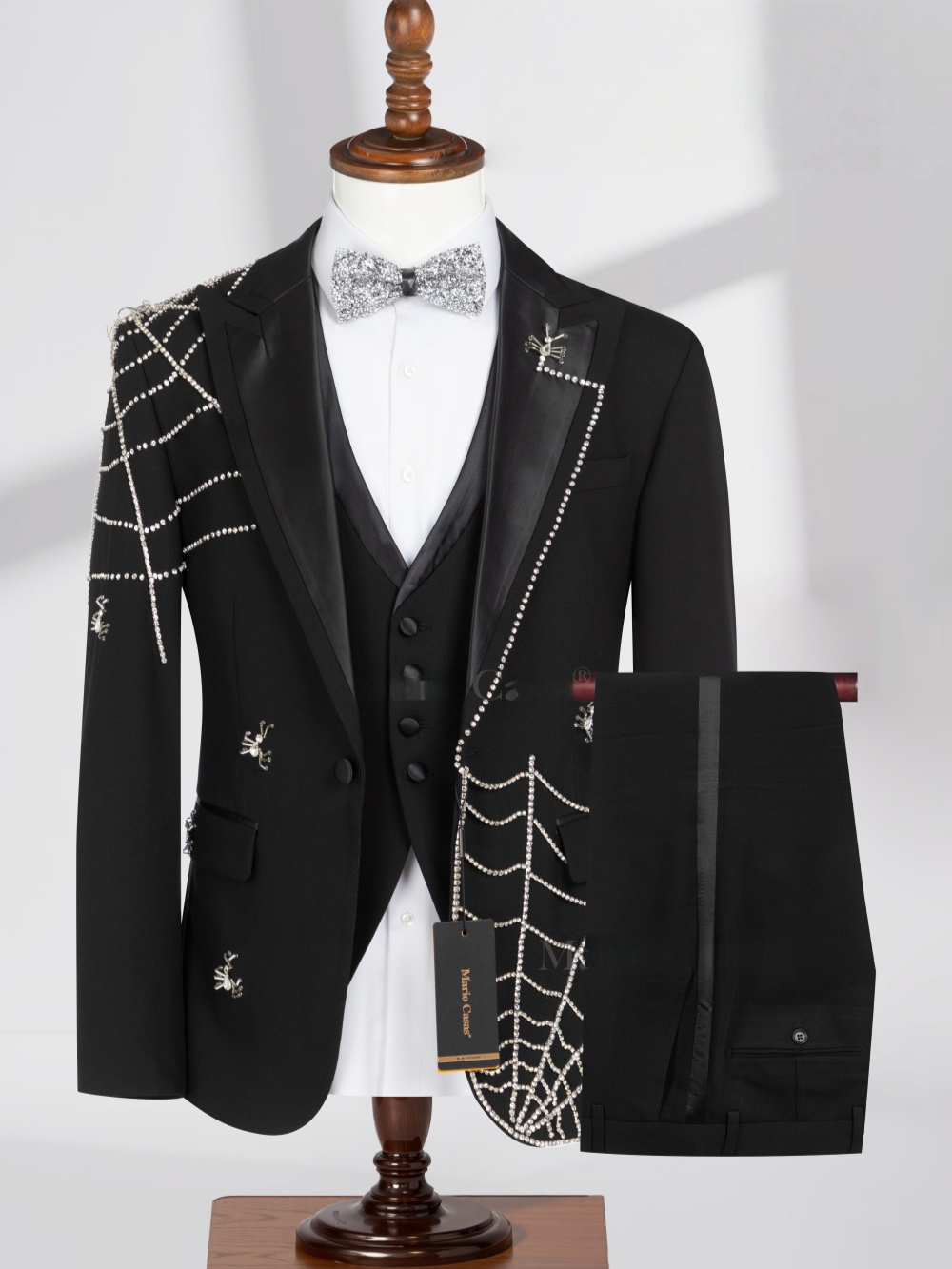 Chic Luxury Beaded Men's Suits - Elegant Formal Men'S Wear のレビューと価格