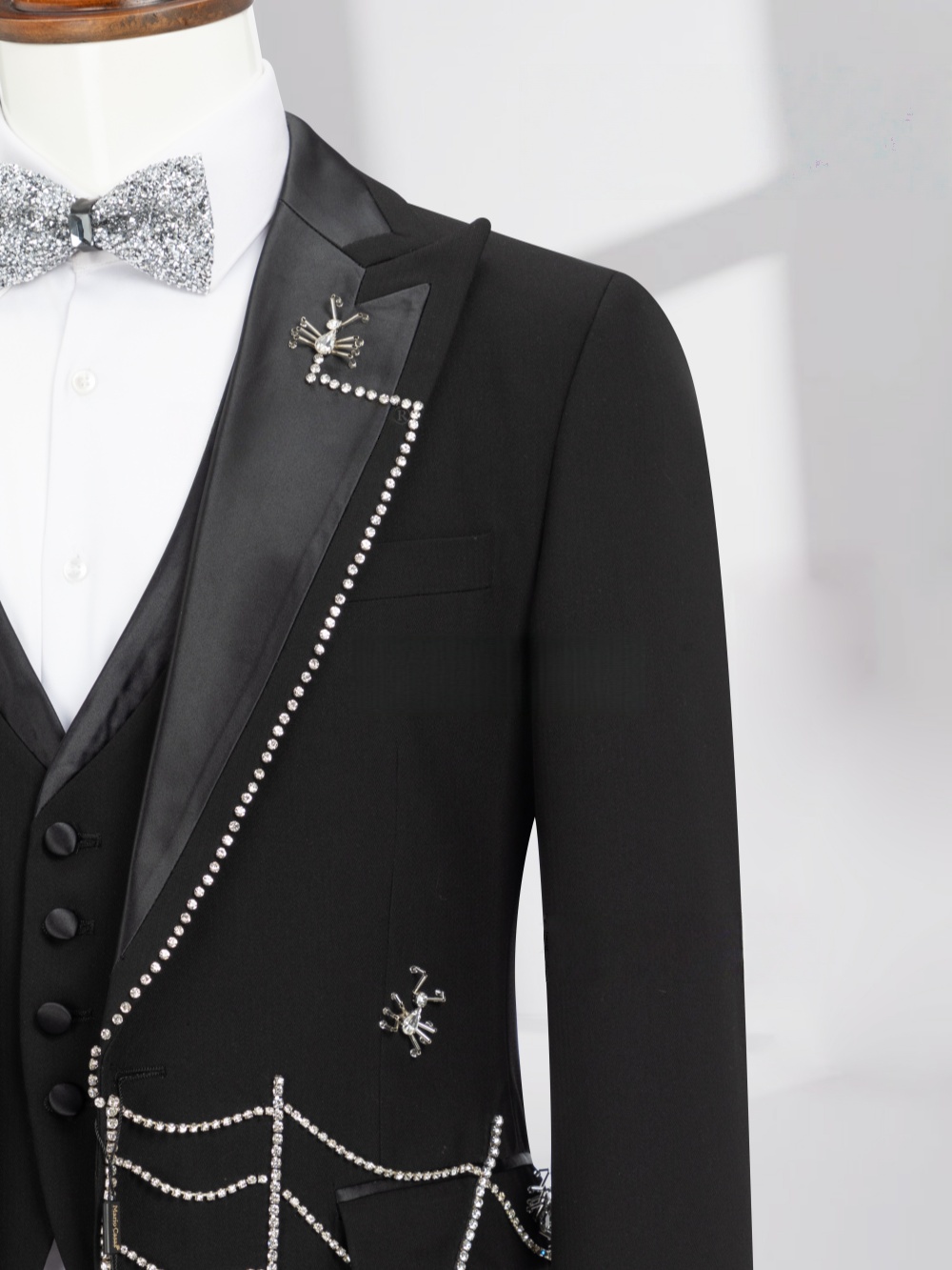 Chic Luxury Beaded Men's Suits - Elegant Formal Men'S Wear のレビューと価格