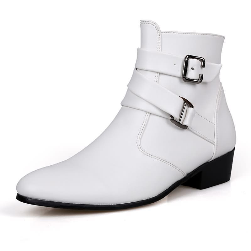 Luxury Men Boots Leather Chels - Men'S Formal Style のレビューと価格