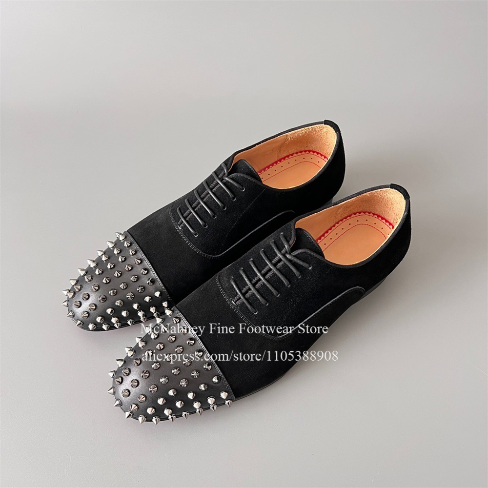 Spike Studs Leather Dress Shoe - Formal Wear For Men In Wedding のレビューと価格