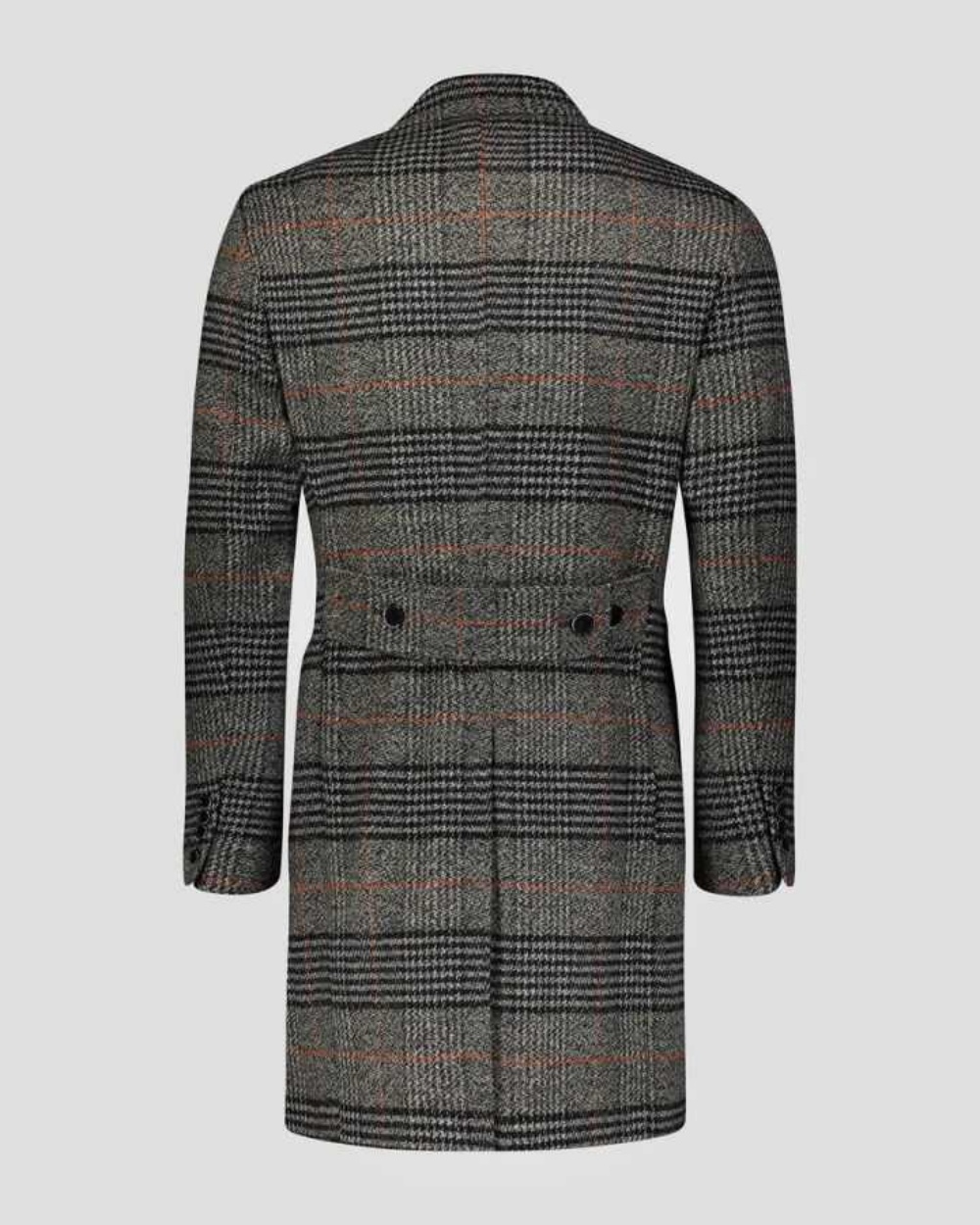 Modern Grid Woolen Blend Men O - Men'S Formal Wear In Winter のレビューと価格