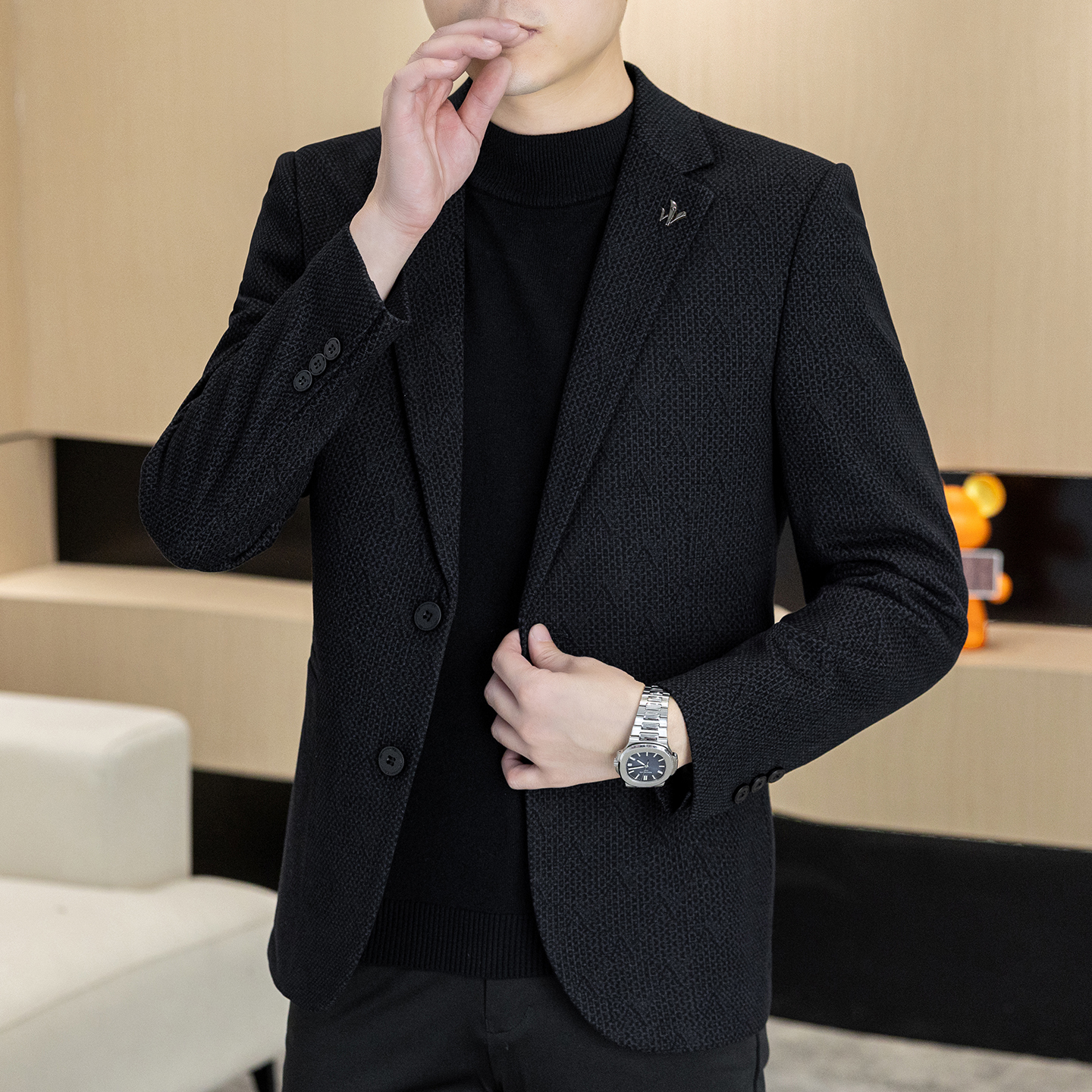 Autumn and winter new men's su - Men'S Formal Wear In Winter のレビューと価格