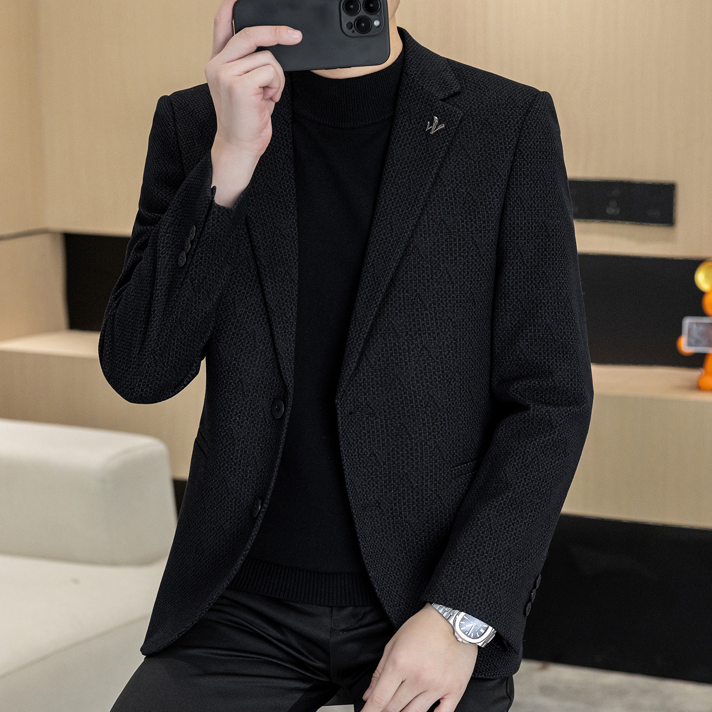Autumn and winter new men's su - Men'S Formal Wear In Winter のレビューと価格