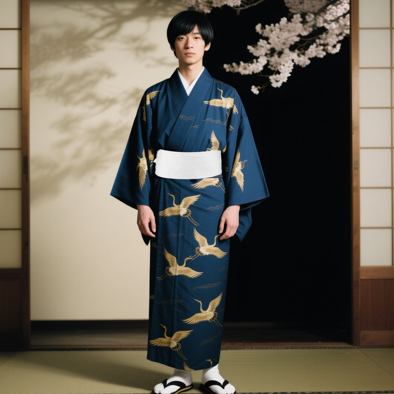 Kimono Belt Traditional Japane - Traditional Japanese Men'S Formal Wear のレビューと価格