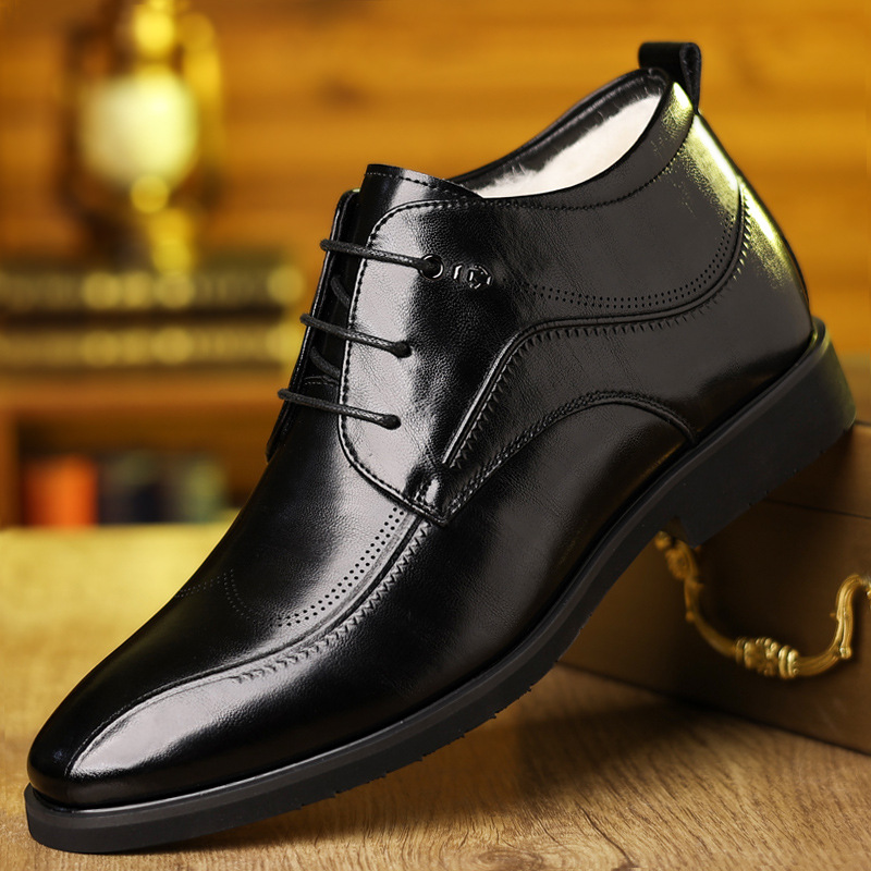 Men's Winter Leather Shoes Vel - Men'S Formal Wear In Winter のレビューと価格