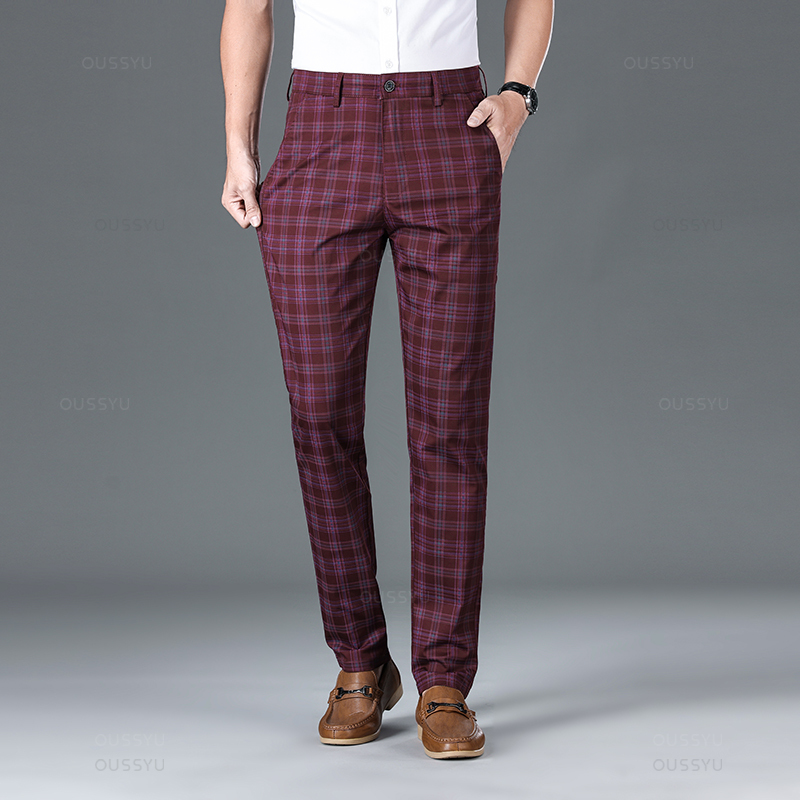 OUSSYU Brand Clothing High Qua - Men'S Formal Style のレビューと価格