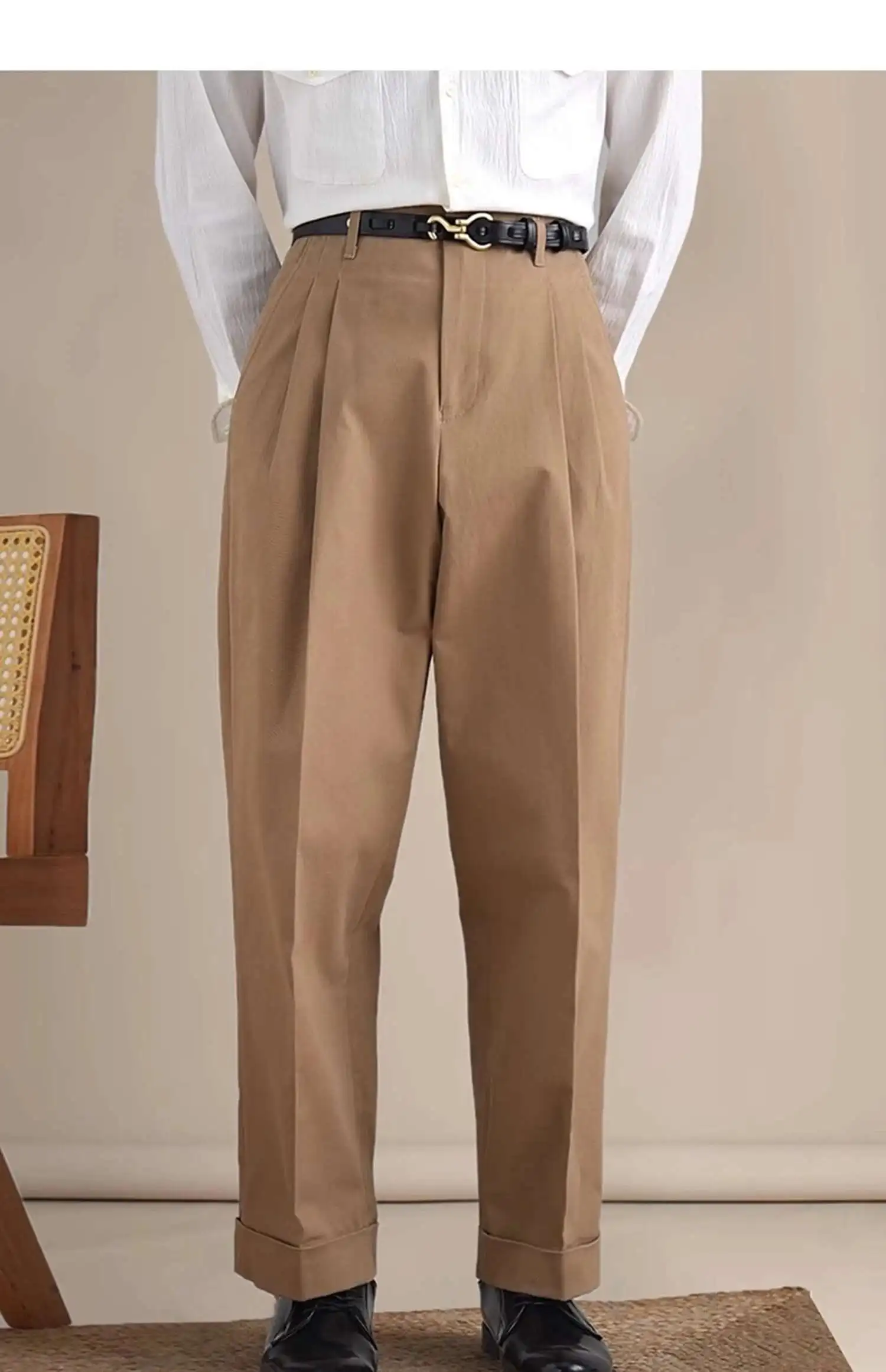 Men Dress Pants Men's Trendy C - Men'S Formal Style のレビューと価格