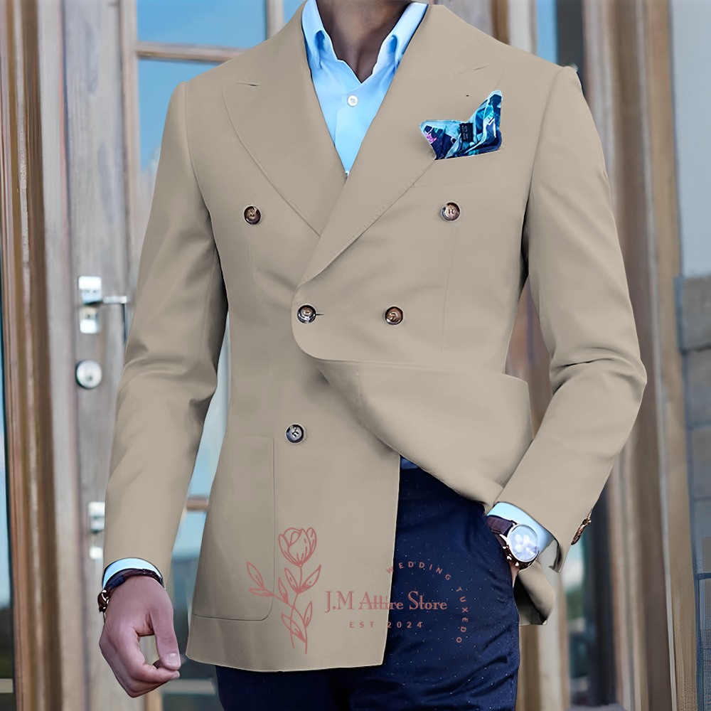 Elegant white men's suit jacke - Men'S Formal Wear In Winter のレビューと価格
