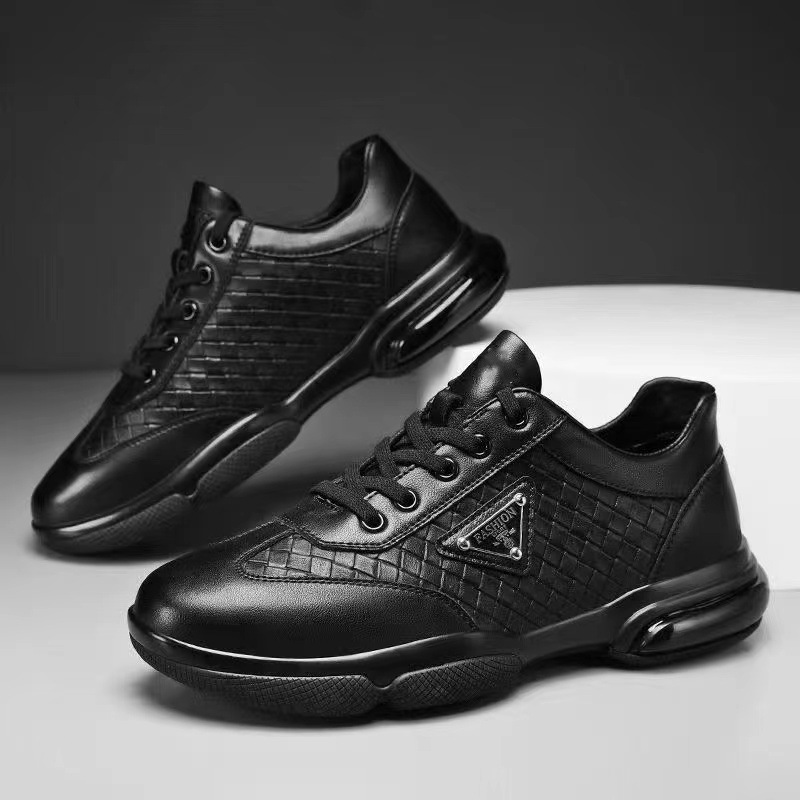 New Men Leather Shoes Platform - Men Formal Wear With Sneakers のレビューと価格